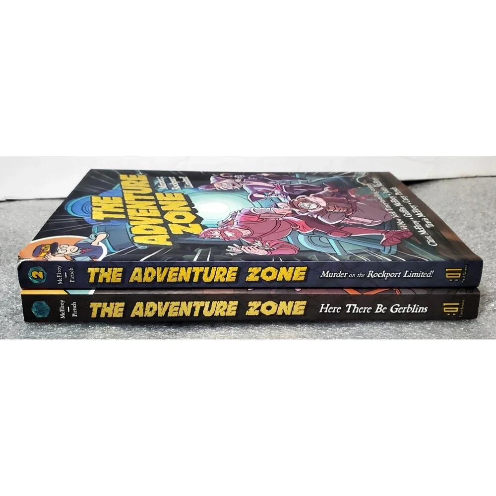 The Adventure Zone (Vol 1+2) Here There Be Gerblins, Murder Rockport Graphic Nov
